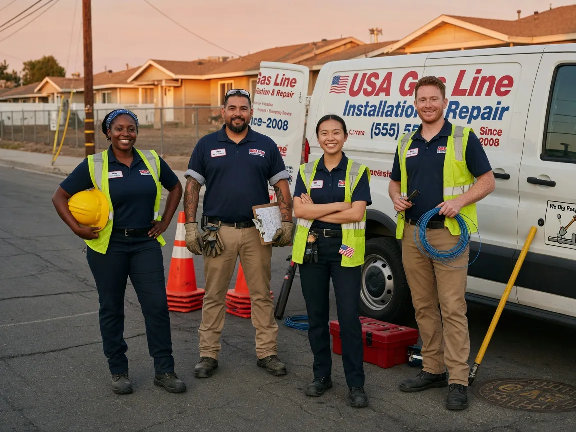 Gas Line Installation company in Kildare, TX